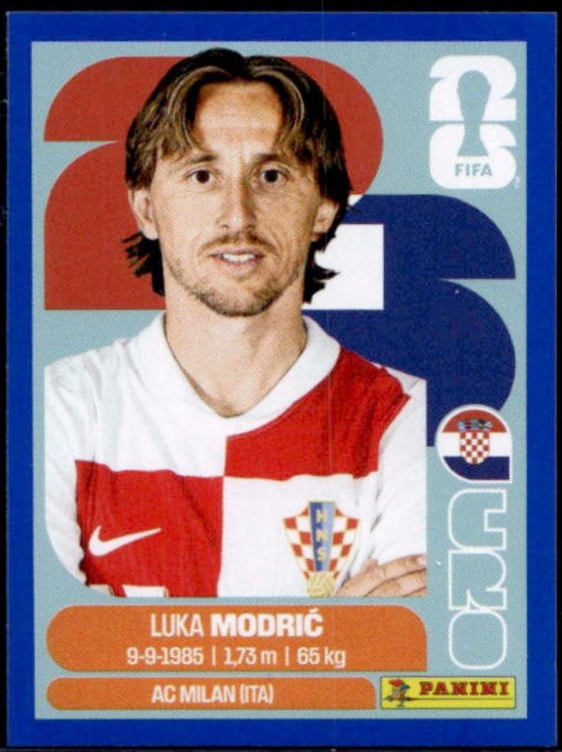 Luka Modric [Blue] #CRO9
