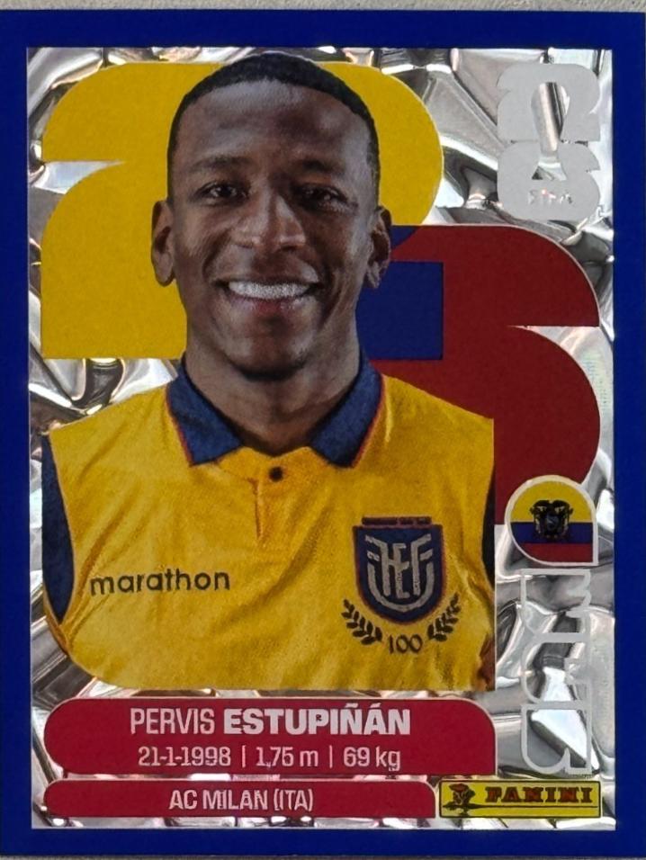 Pervis Estupinan [Blue Crumple] #ECU5