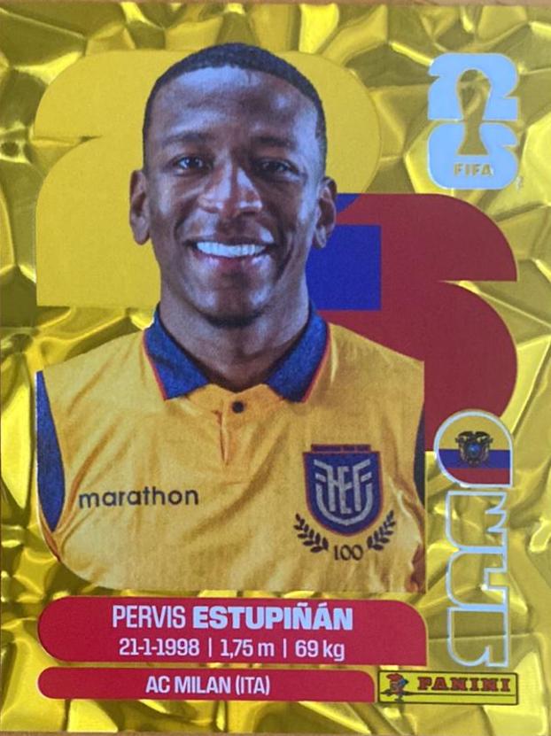 Pervis Estupinan [Gold Flood Crumple] #ECU5