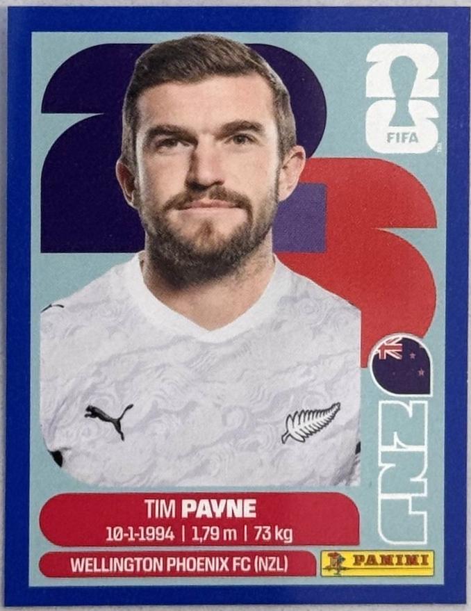 Tim Payne [Blue] #NZL6