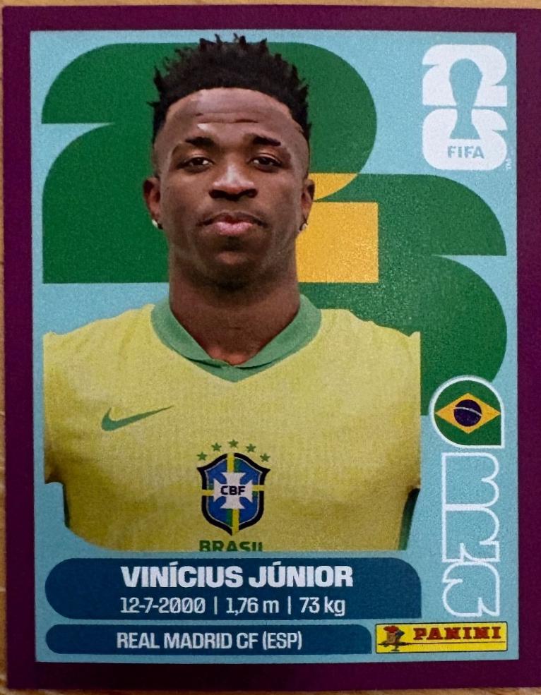 Vinicius Junior [Purple] #BRA14