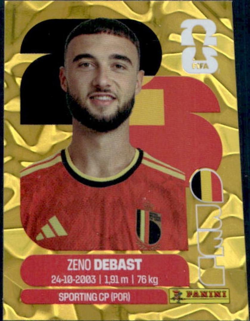 Zeno Debast [Gold Flood Crumple] #BEL5
