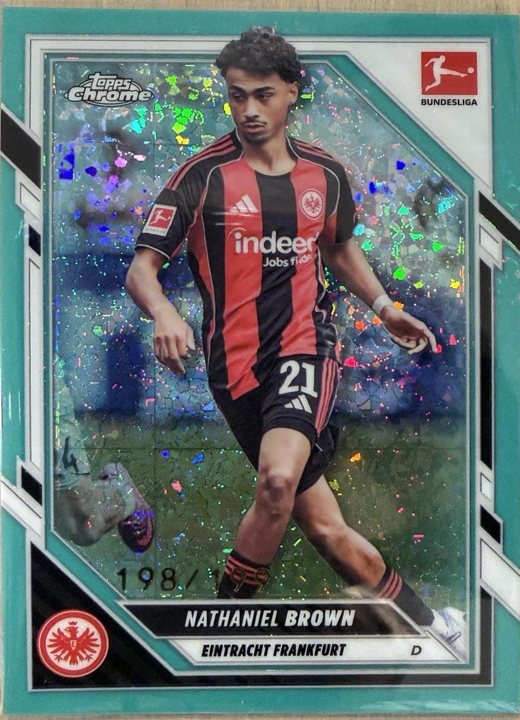 Nathaniel Brown [Aqua Refractor] #23