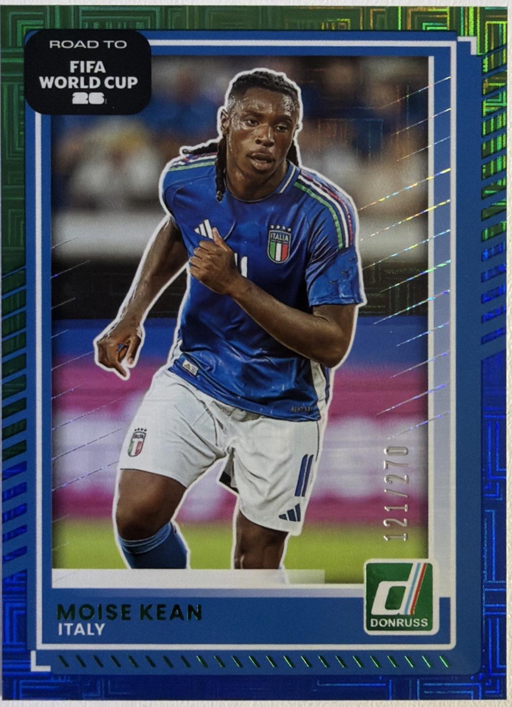 Moise Kean [Green Blue Maze] #111
