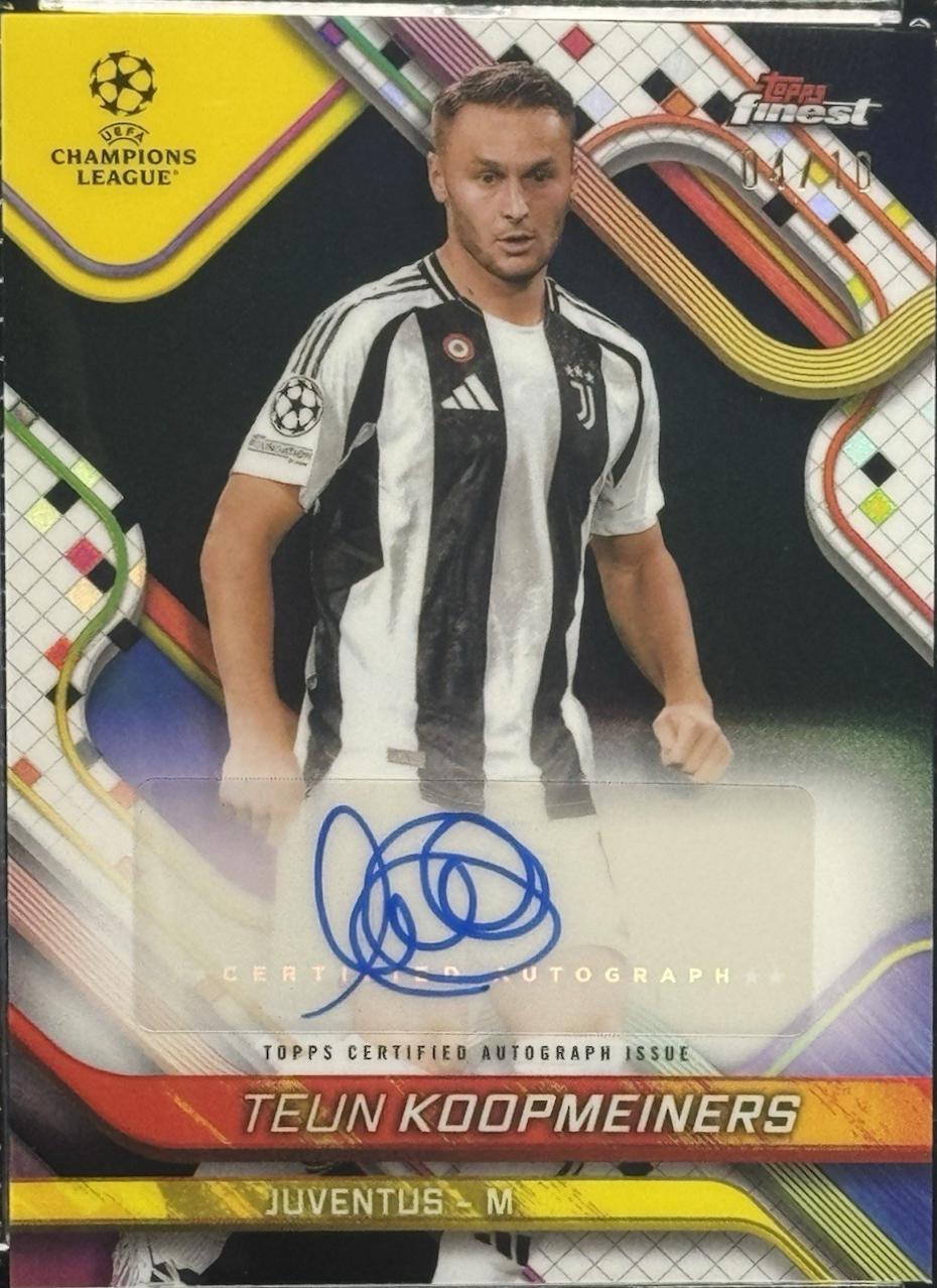 Teun Koopmeiners [Gold Refractor] #BA-OO