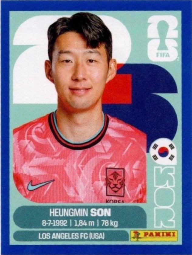 Heung-min Son [Blue] #KOR18