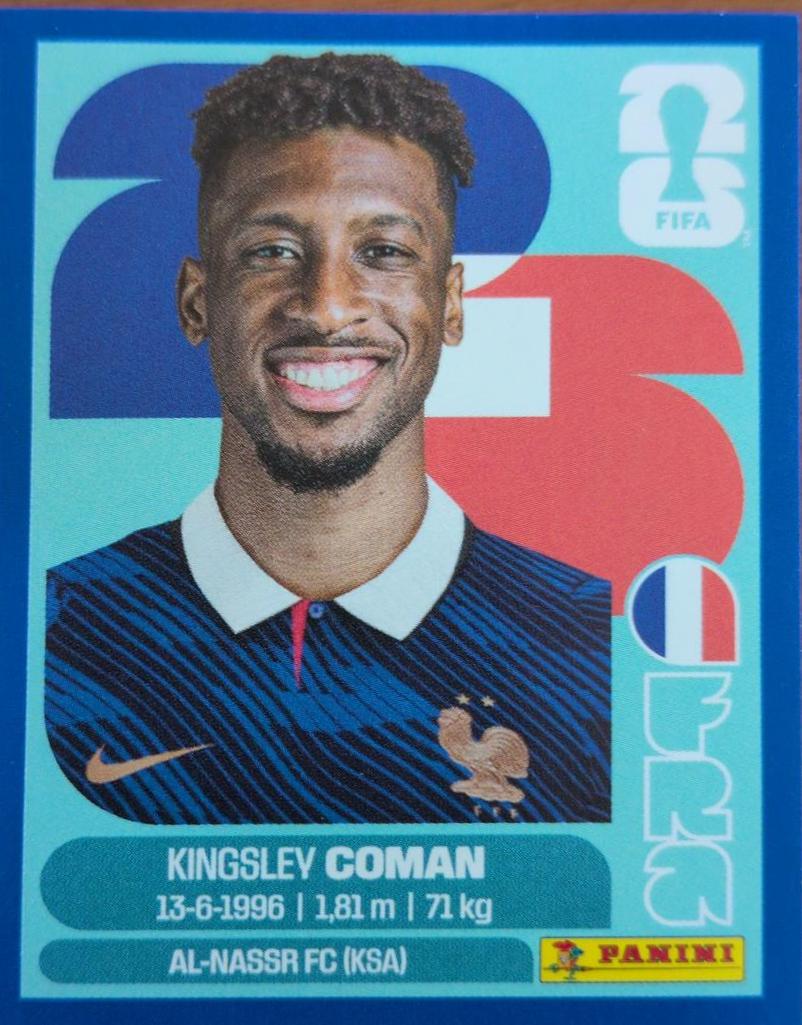 Kingsley Coman [Blue] #FRA18