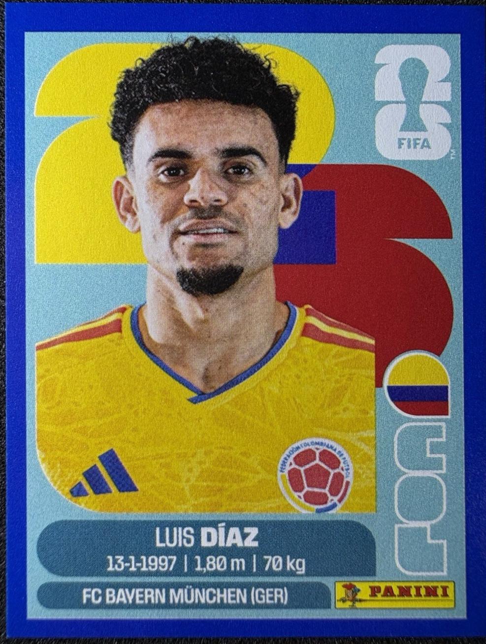 Luis Diaz [Blue] #COL20