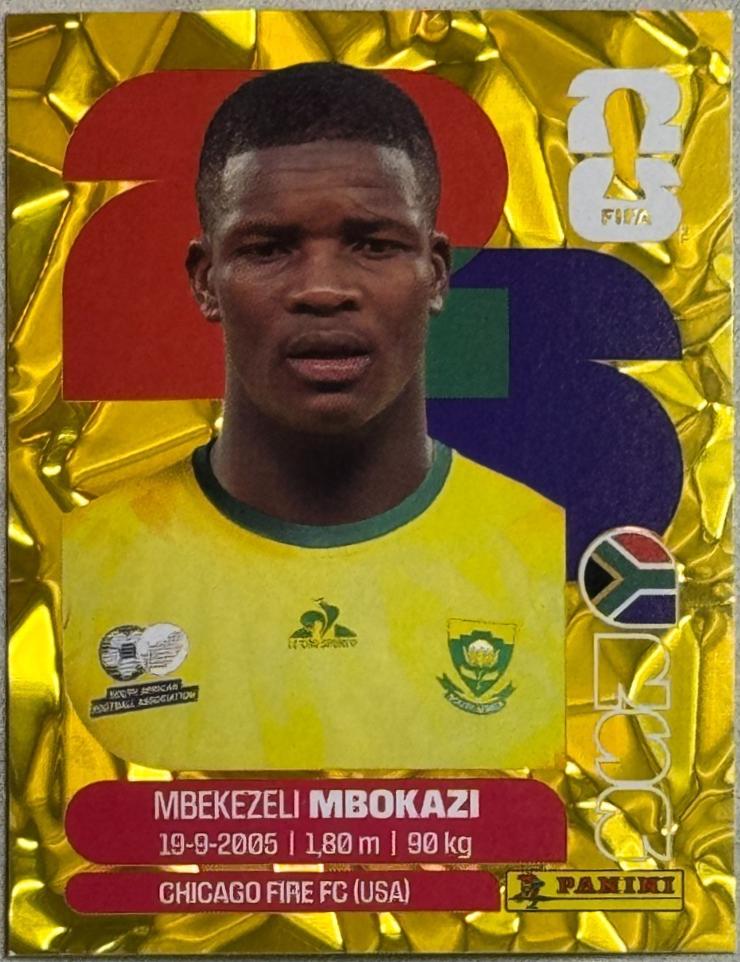 Mbekezeli Mbokazi [Gold Flood Crumple] #RSA6