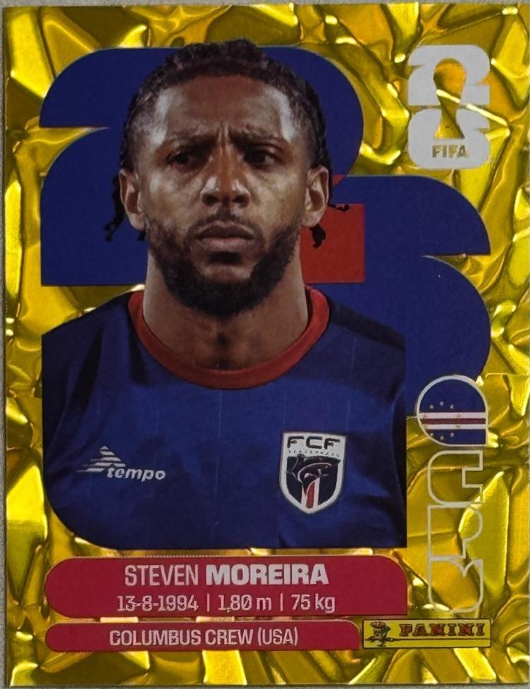 Steven Moreira [Gold Flood Crumple] #CPV6