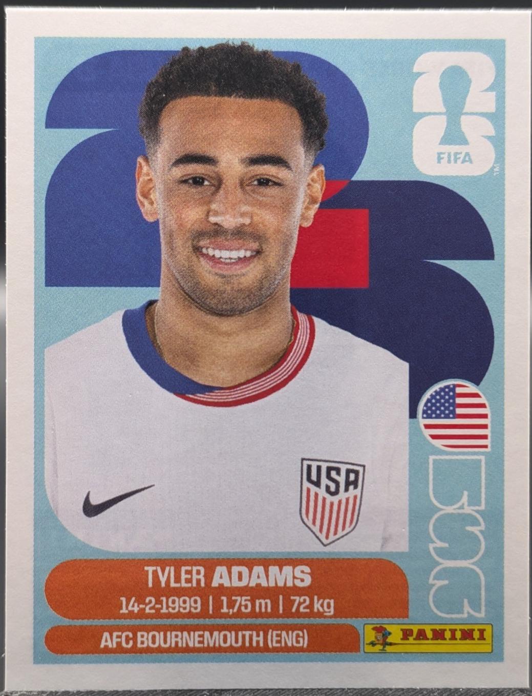 Tyler Adams [United Edition] #USA8