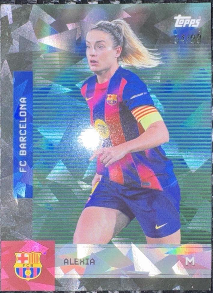 Alexia Putellas [Aqua Icy Foil] #18