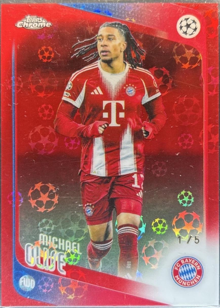 Michael Olise [Red Refractor] #4