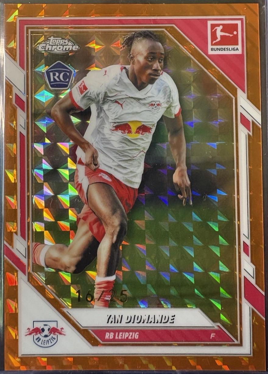 Yan Diomande [Orange Sapphire] #59