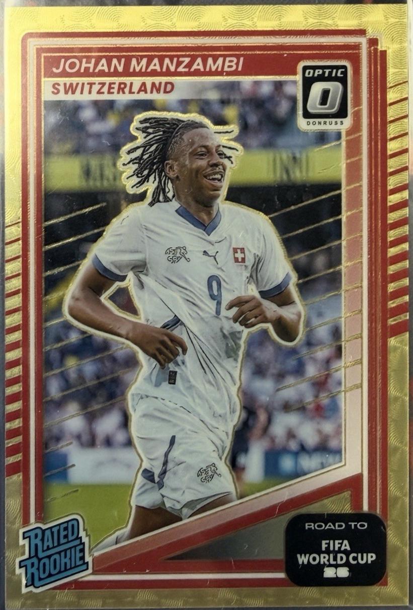 Johan Manzambi [Gold Vinyl Optic] #250