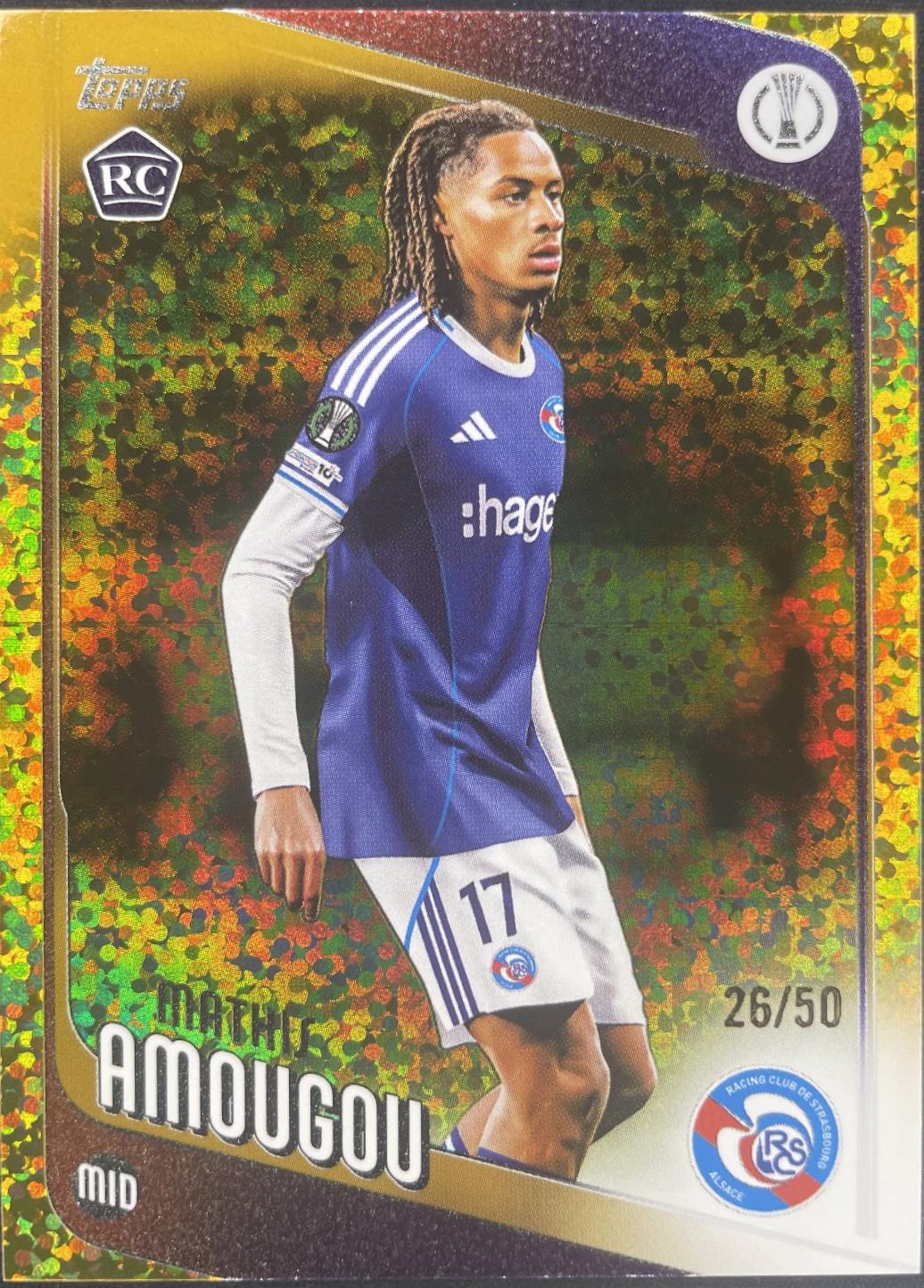 Mathis Amougou [Gold Foil] #177