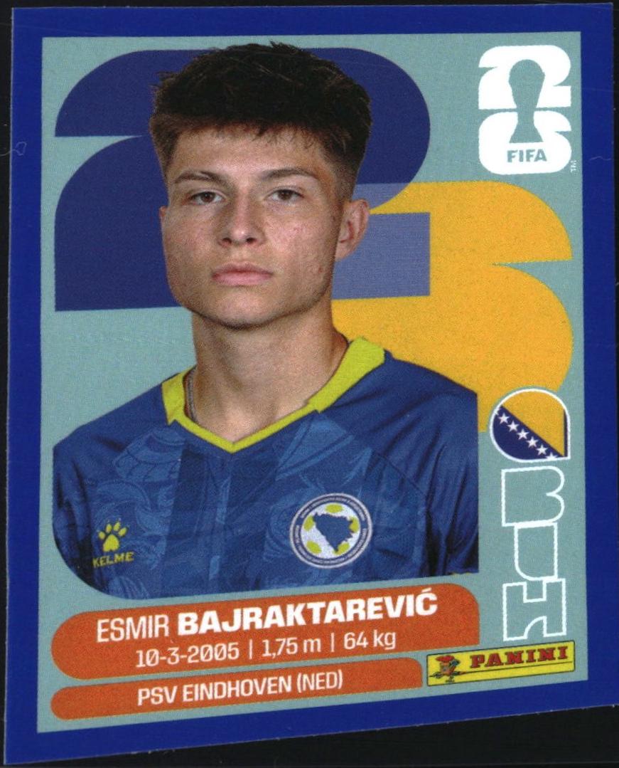 Esmir Bajraktarevic [Blue] #BIH15
