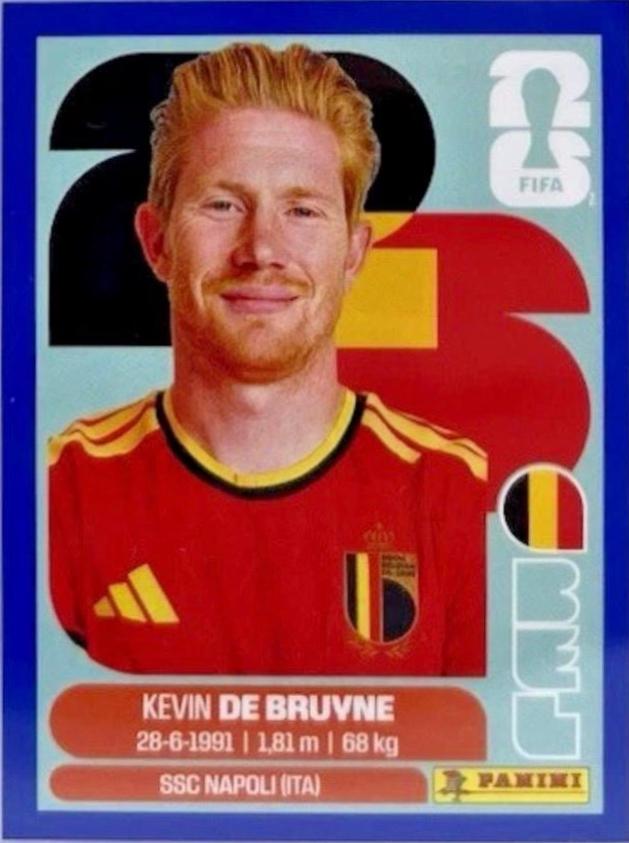 Kevin De Bruyne [Blue] #BEL15