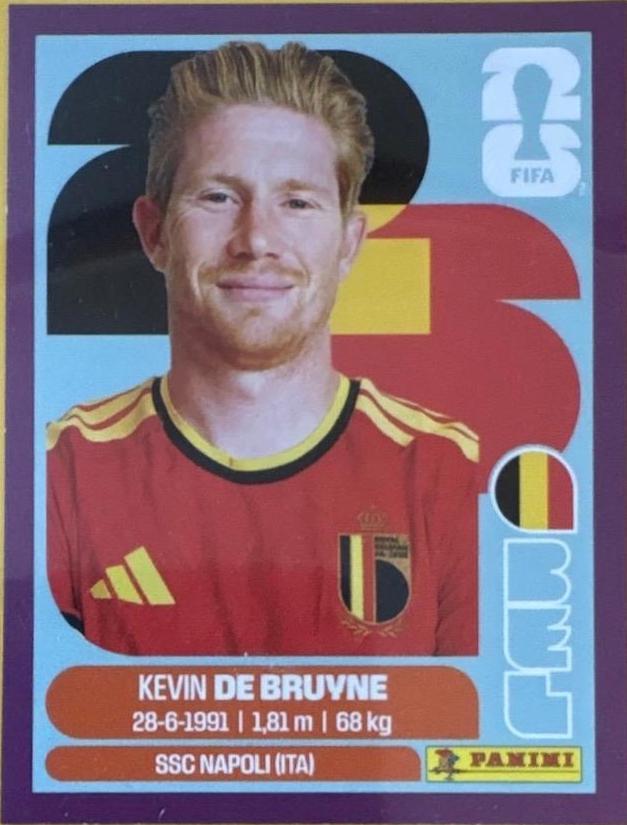 Kevin De Bruyne [Purple] #BEL15