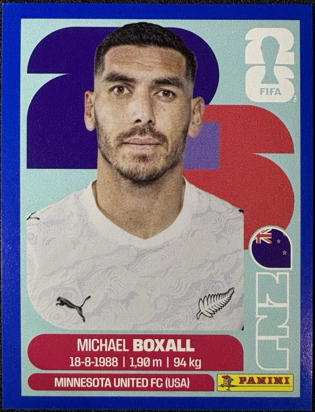 Michael Boxall [Blue] #NZL4
