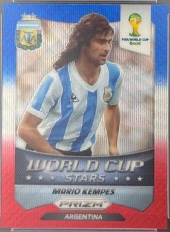 Mario Kempes [Blue Prizm] #43