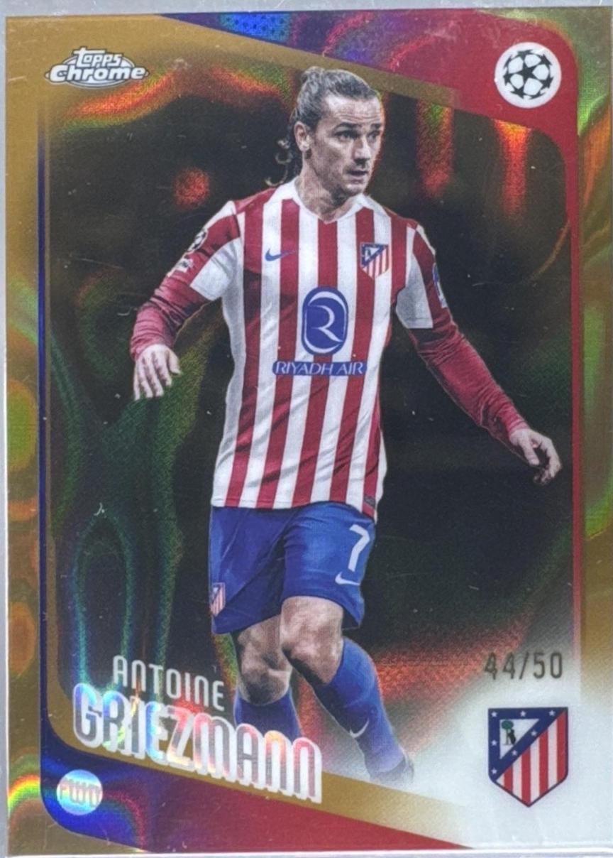 Antoine Griezmann [Gold Lava Refractor] #82