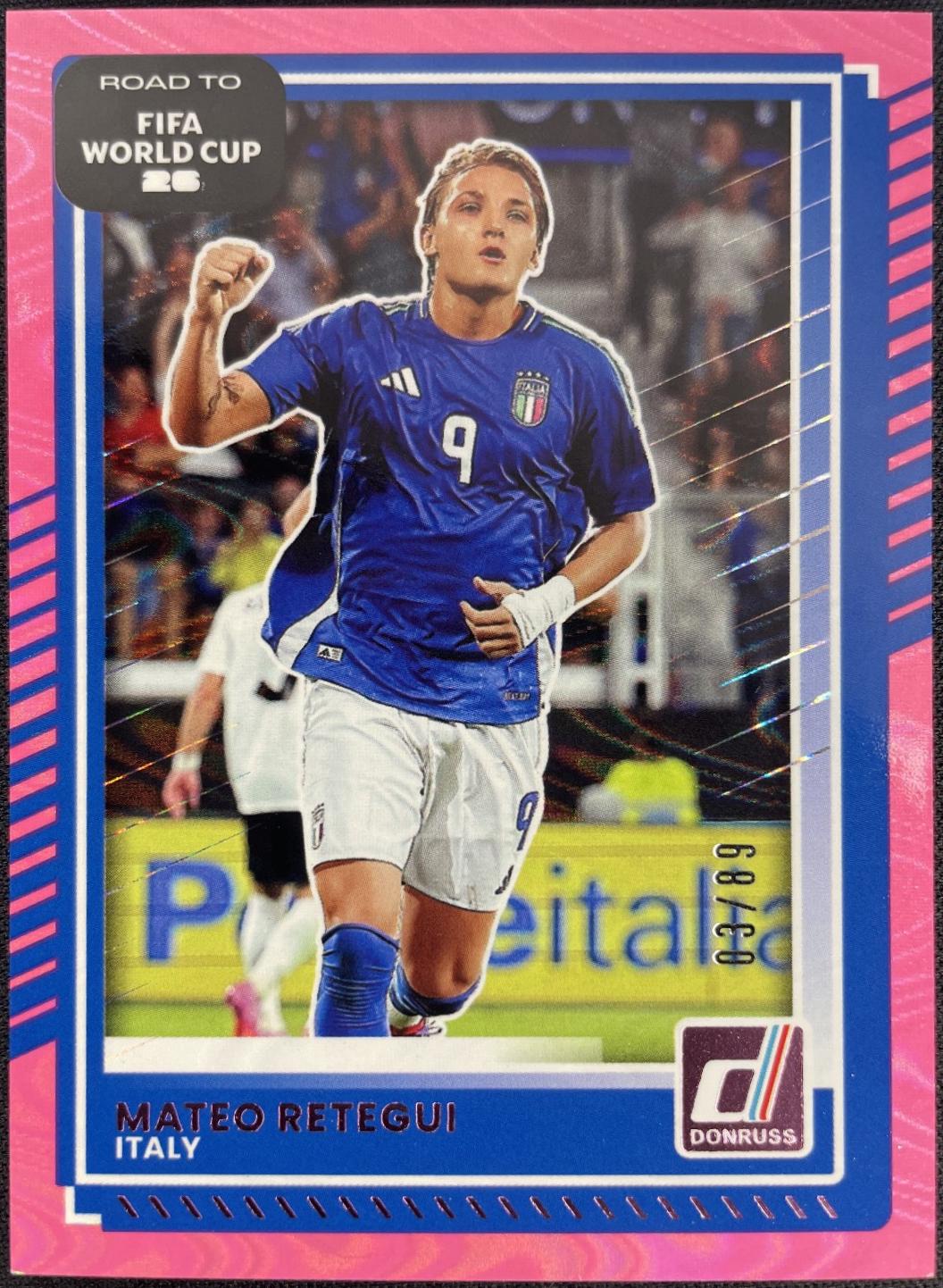 Mateo Retegui [Pink Swirl] #115