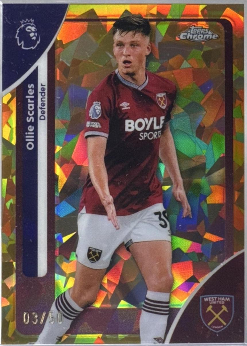 Ollie Scarles [Gold Refractor] #189