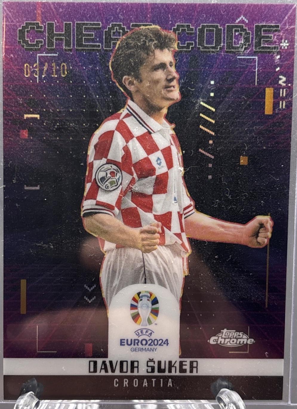 Davor Suker [Black Refractor] #CC-5
