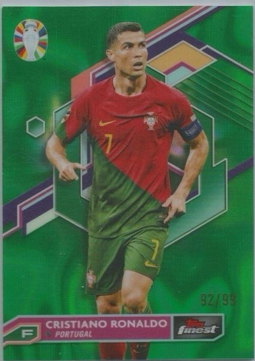 Cristiano Ronaldo [Lava Green Refractor] #63