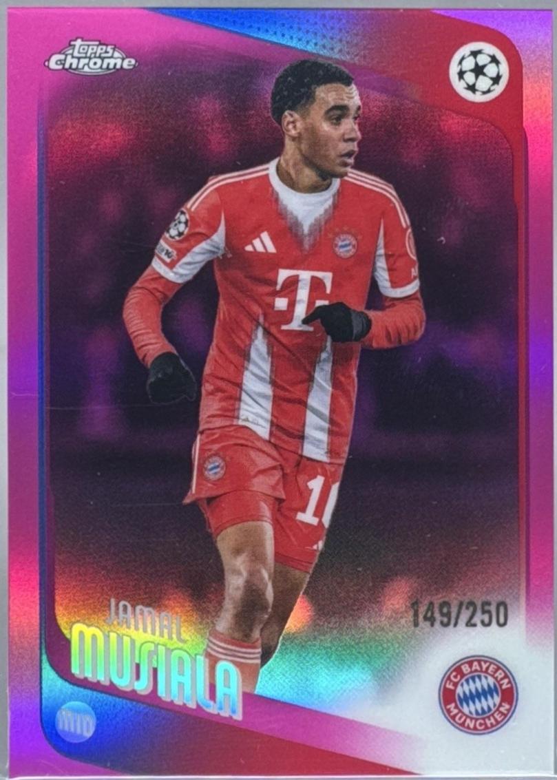 Jamal Musiala [Pink Refractor] #130