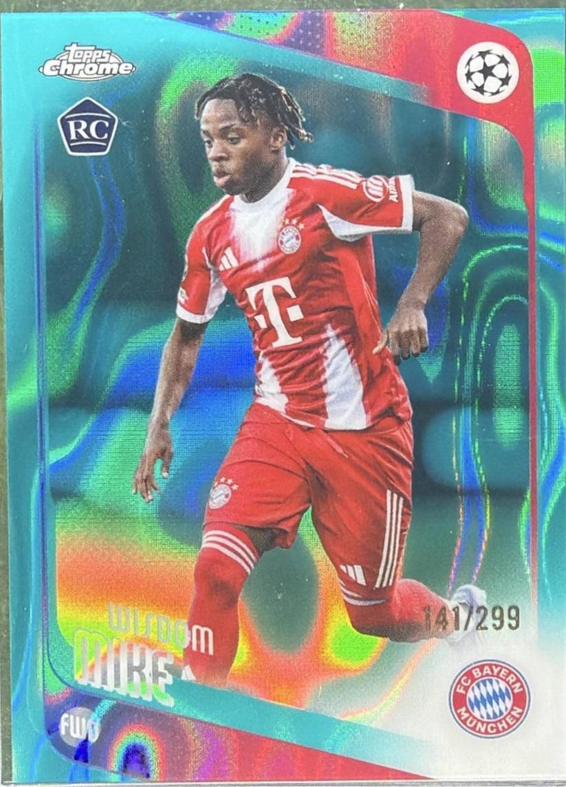 Wisdom Mike [Teal Lava Refractor] #88