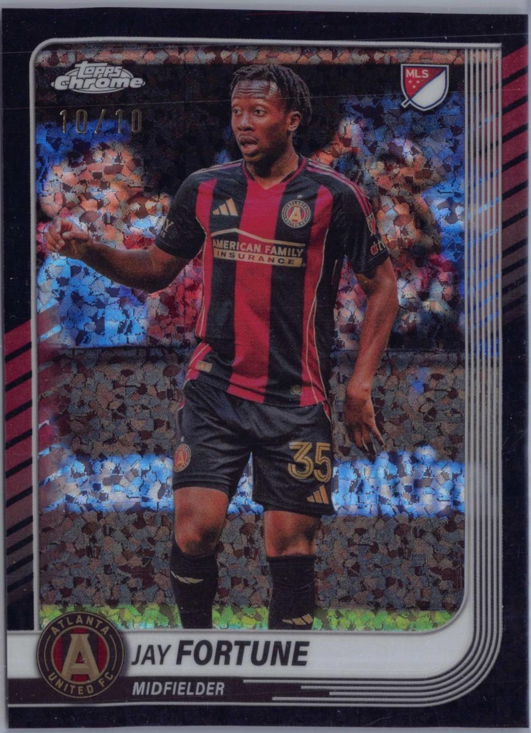 Jay Fortune [Black Mini-Diamonds Refractor] #40