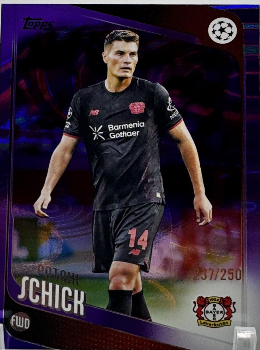 Patrik Schick [Purple Foil] #153