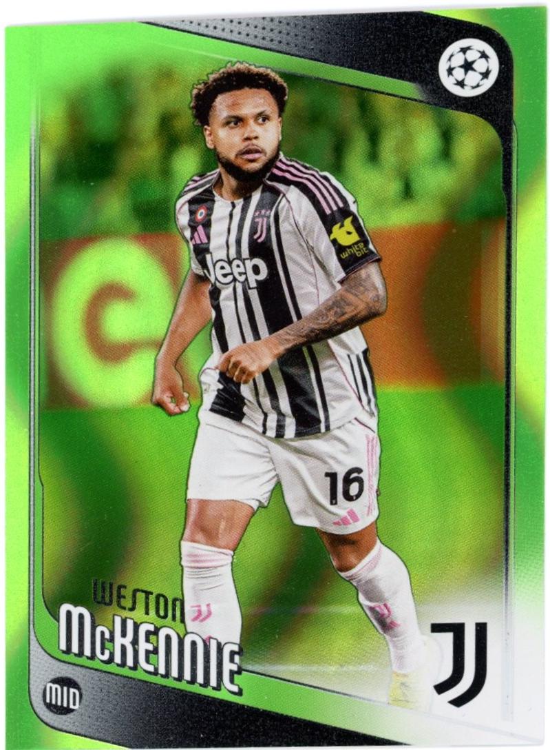 Weston McKennie [Neon Green Flowfractor] #15