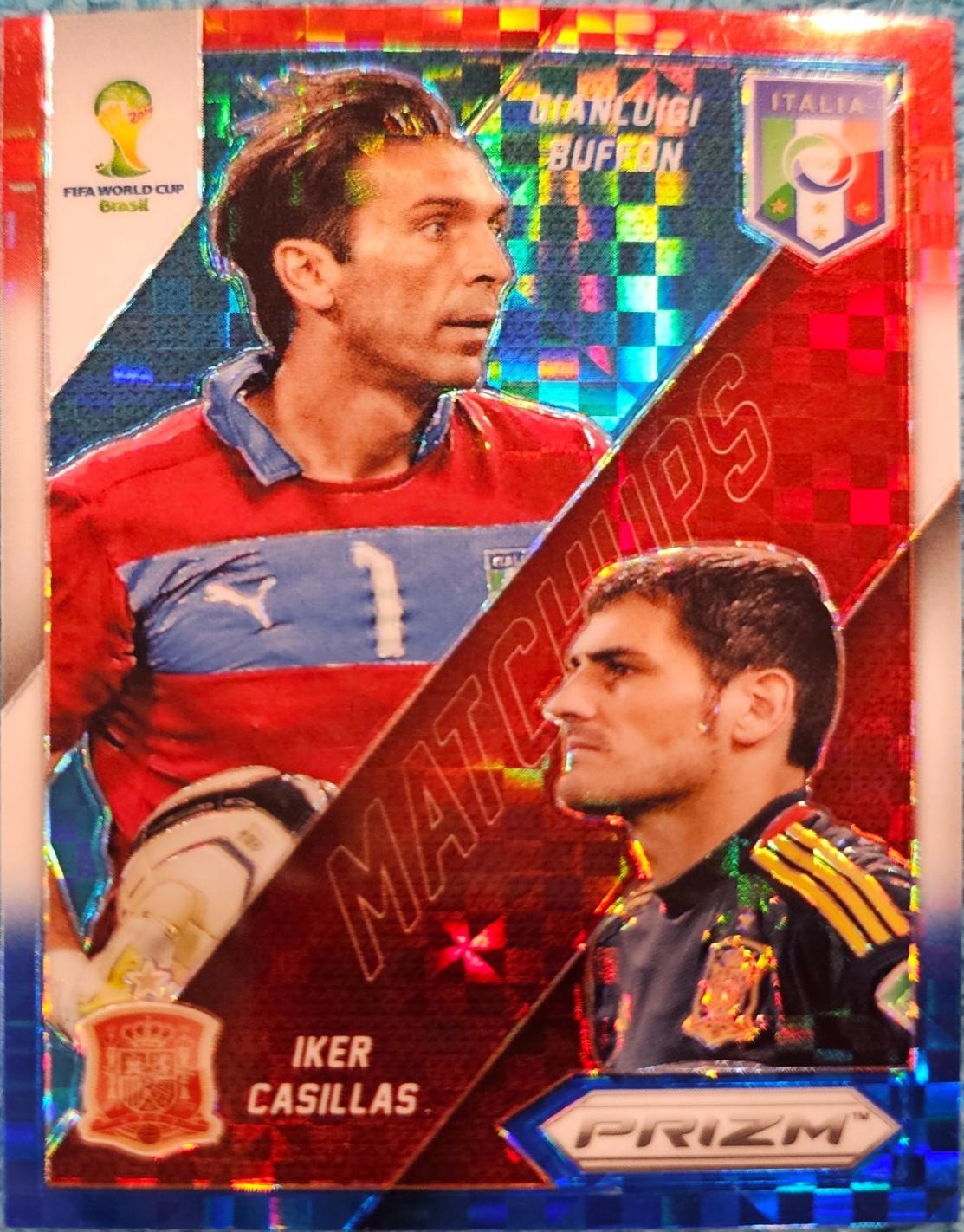 Gianluigi Buffon / Iker Casillas [Red White Blue Power Plaid] #23