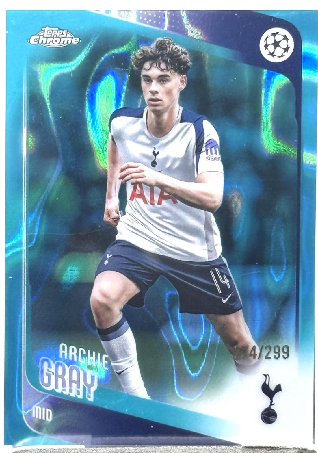 Archie Gray [Teal Lava Refractor] #165