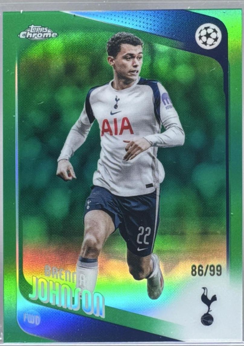 Brennan Johnson [Green Refractor] #18
