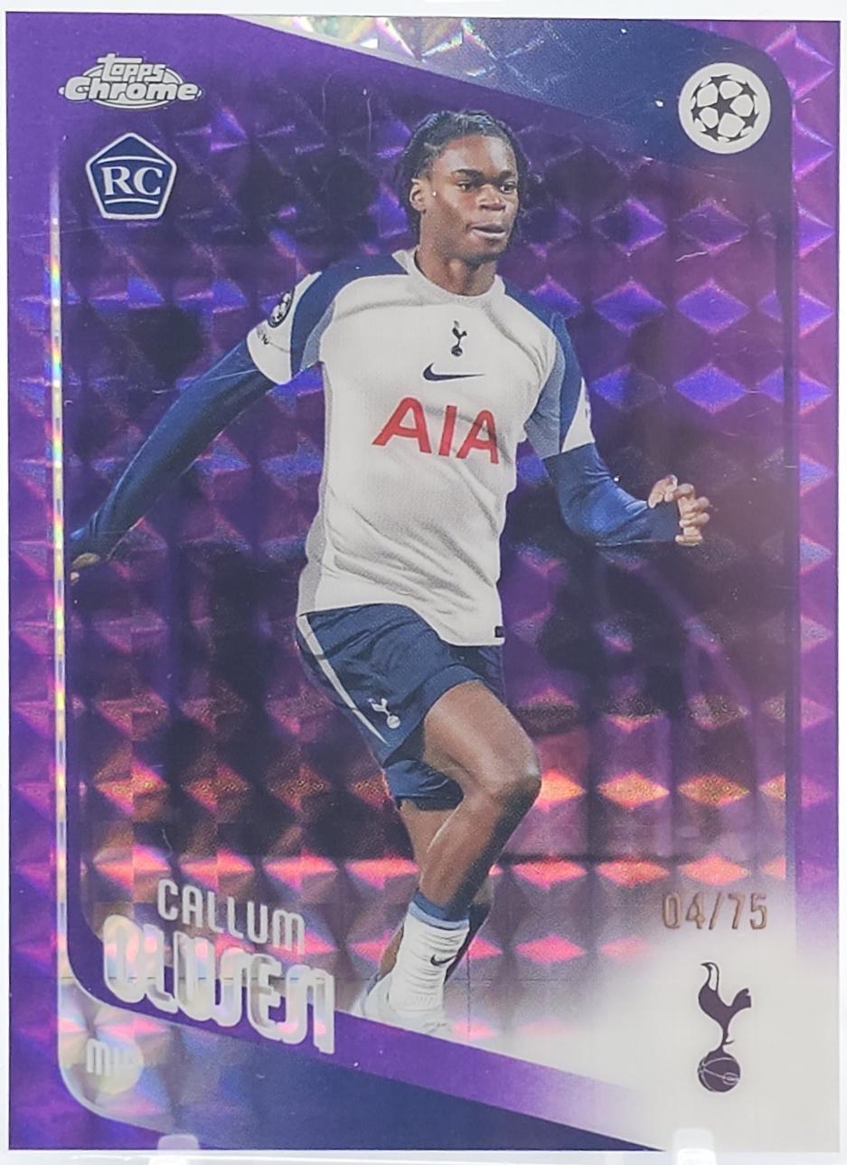 Callum Olusesi [Purple Geometric Refractor] #134