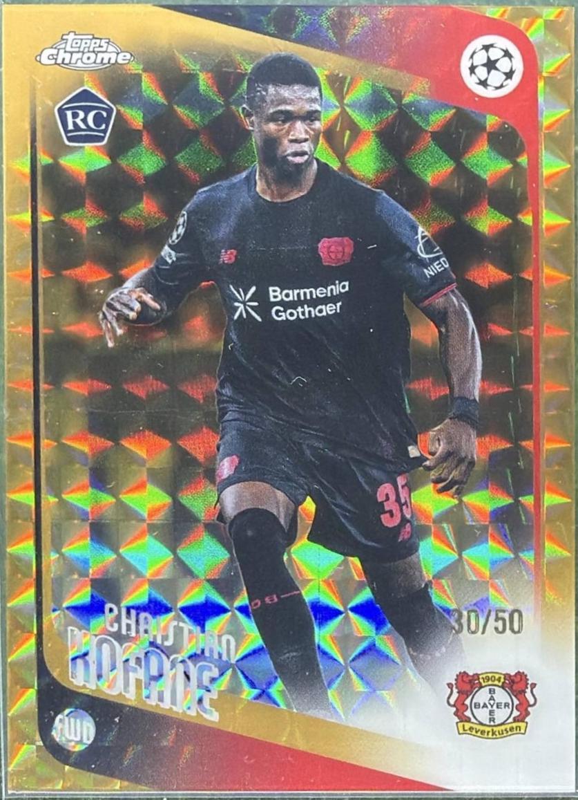 Christian Kofane [Gold Geometric Refractor] #27