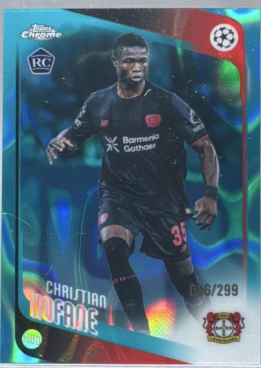 Christian Kofane [Teal Lava Refractor] #27