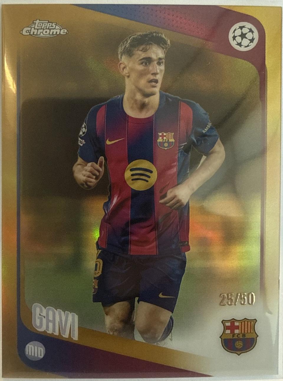 Gavi [Gold Refractor] #132