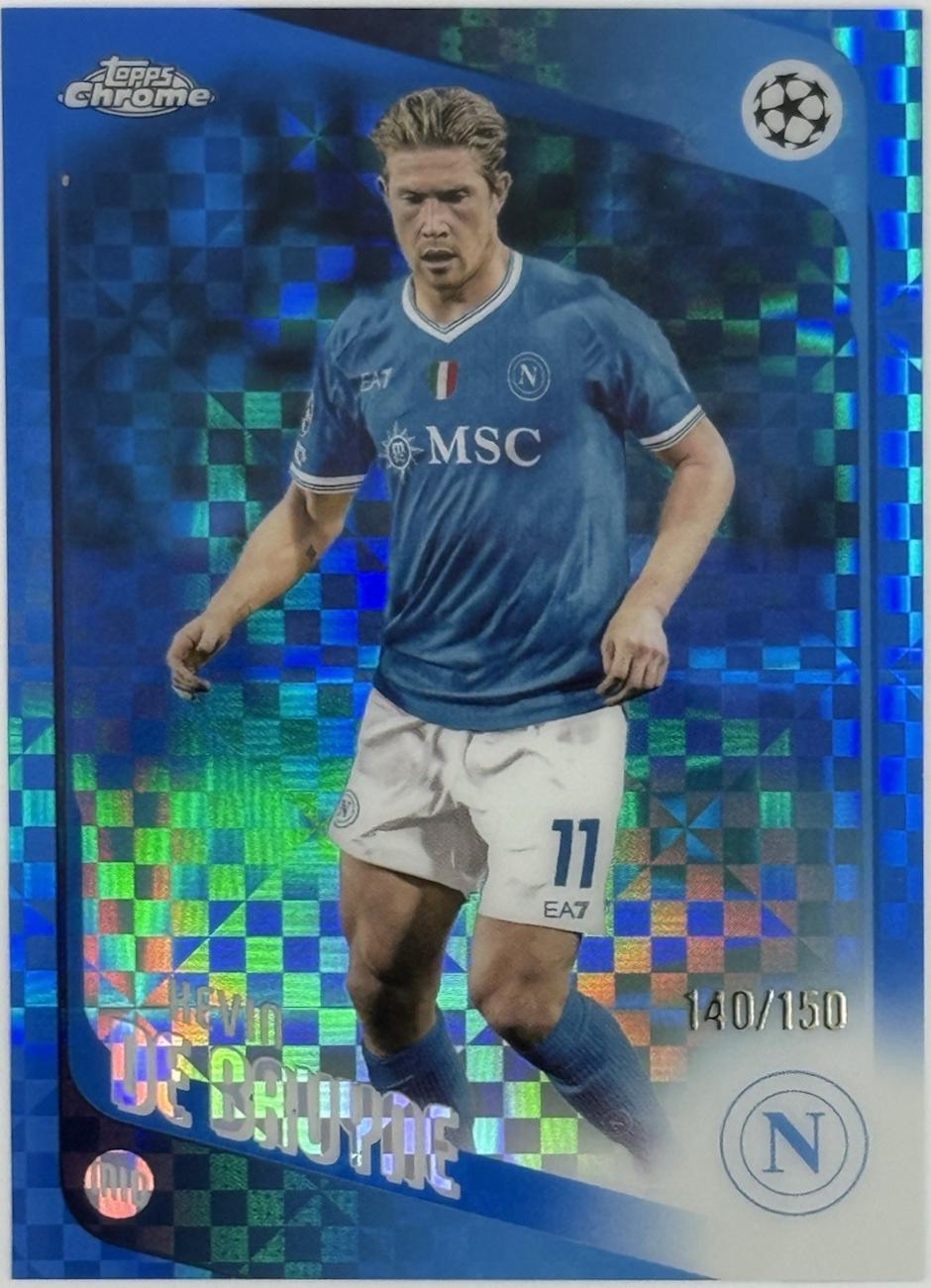 Kevin De Bruyne [Blue X-Fractor] #200