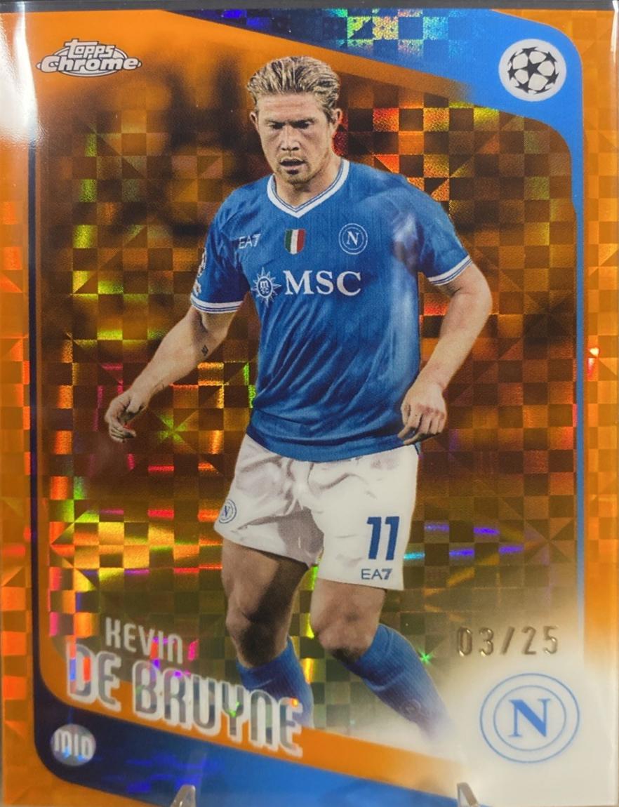 Kevin De Bruyne [Orange X-Fractor] #200