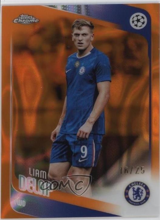 Liam Delap [Orange Lava Refractor] #192