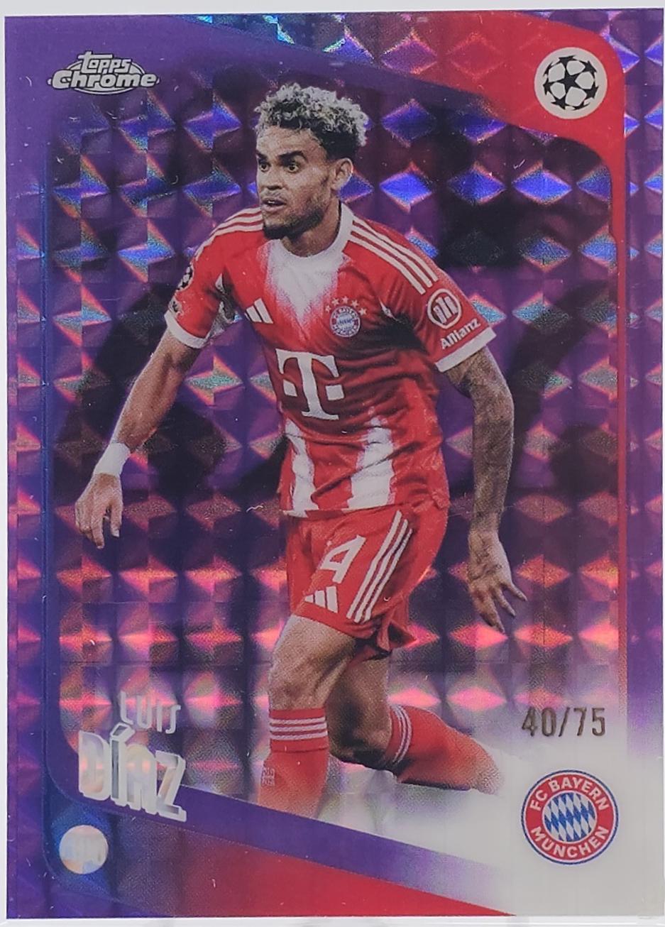 Luis Diaz [Purple Geometric Refractor] #179