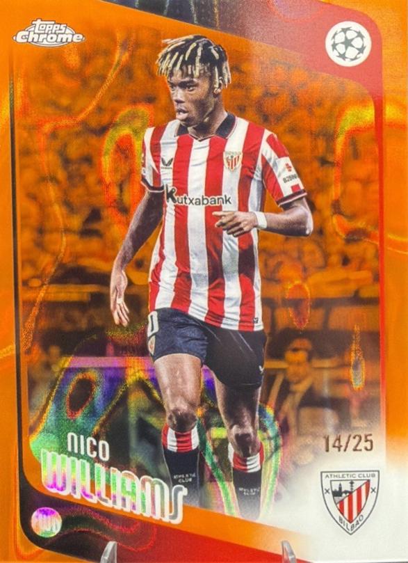 Nico Williams [Orange X-Fractor] #38