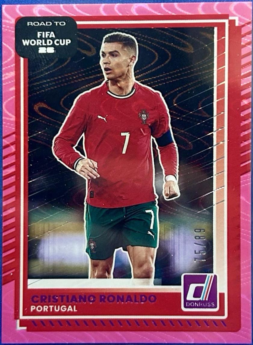 Cristiano Ronaldo [Pink Swirl] #91