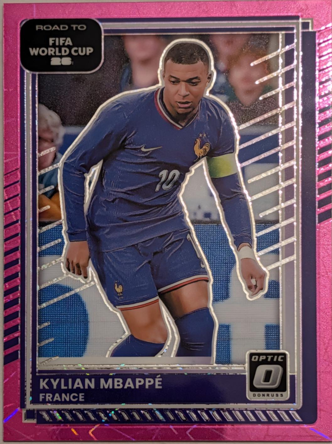 Kylian Mbappe [Pink Velocity Optic] #145