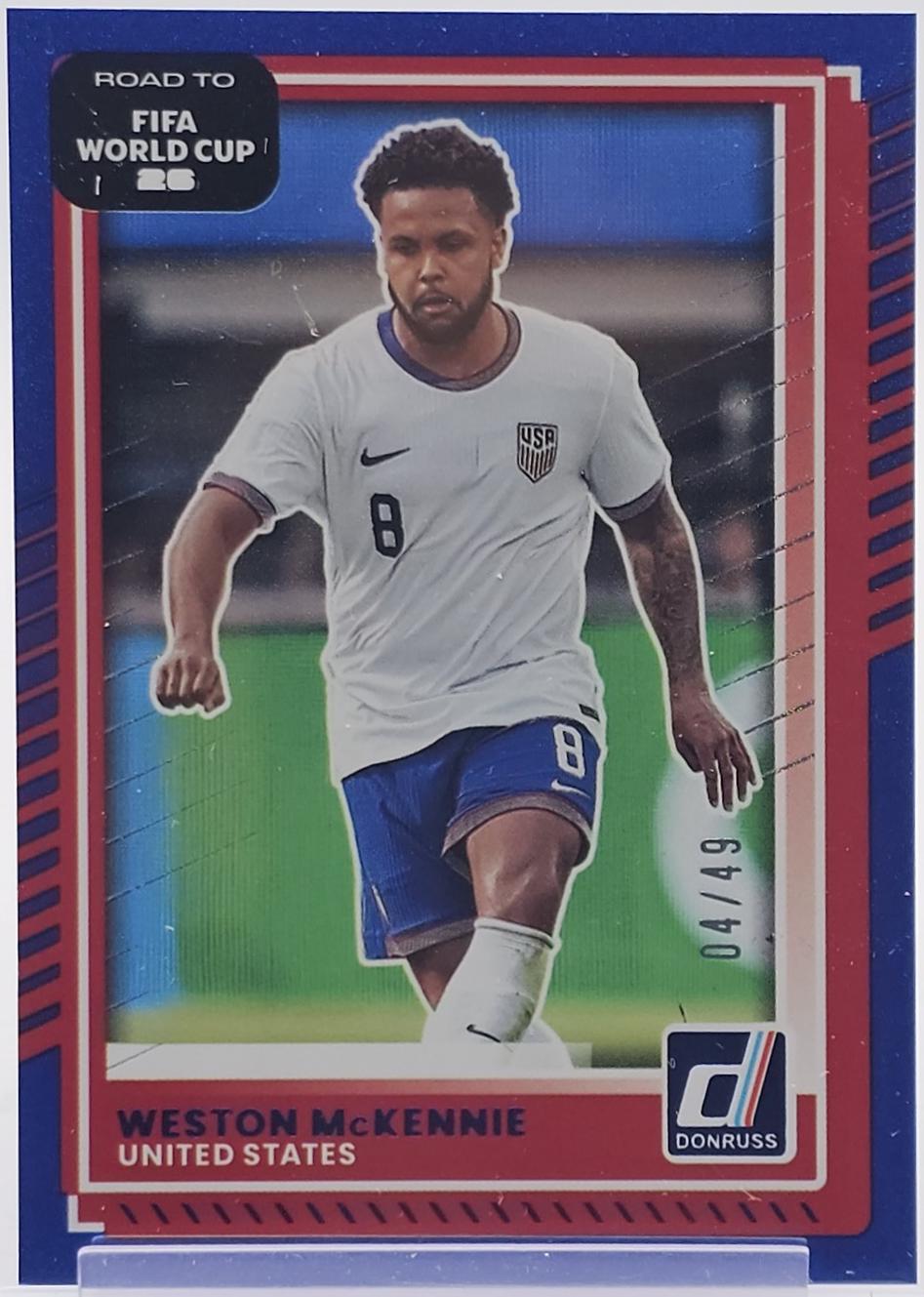 Weston McKennie [Blue] #24